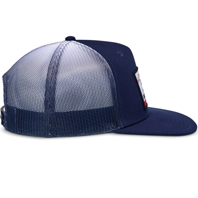Casquette de camionneur Alpinestars Cali Gradient bleu et blanc
