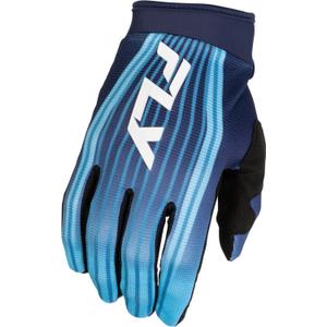Gants de motocross FLY Racing F-16 Lift bleu-bleu-blanc