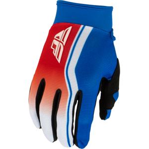 Gants de motocross FLY Racing F-16 Raze rouge-blanc-bleu