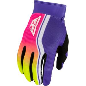 Gants de motocross FLY Racing F-16 Raze violet-rouge-jaune