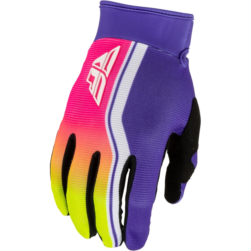 Gants de motocross FLY Racing F-16 Raze violet-rouge-jaune