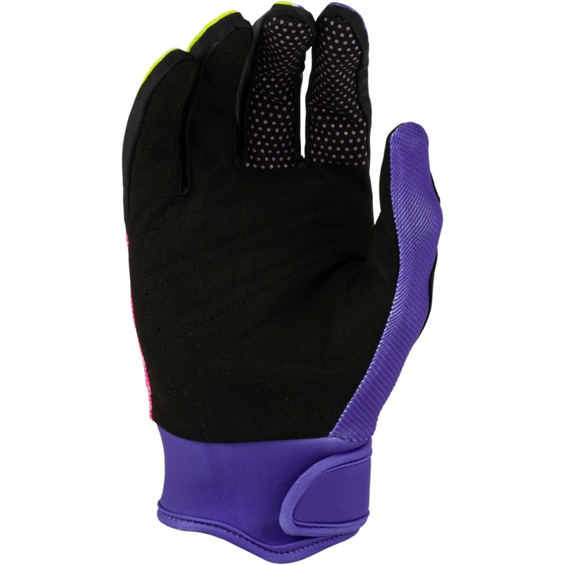 Gants de motocross FLY Racing F-16 Raze violet-rouge-jaune