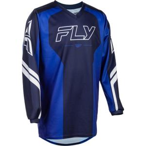Maillot de motocross enfant FLY Racing F-16 Raze, bleu-bleu-blanc
