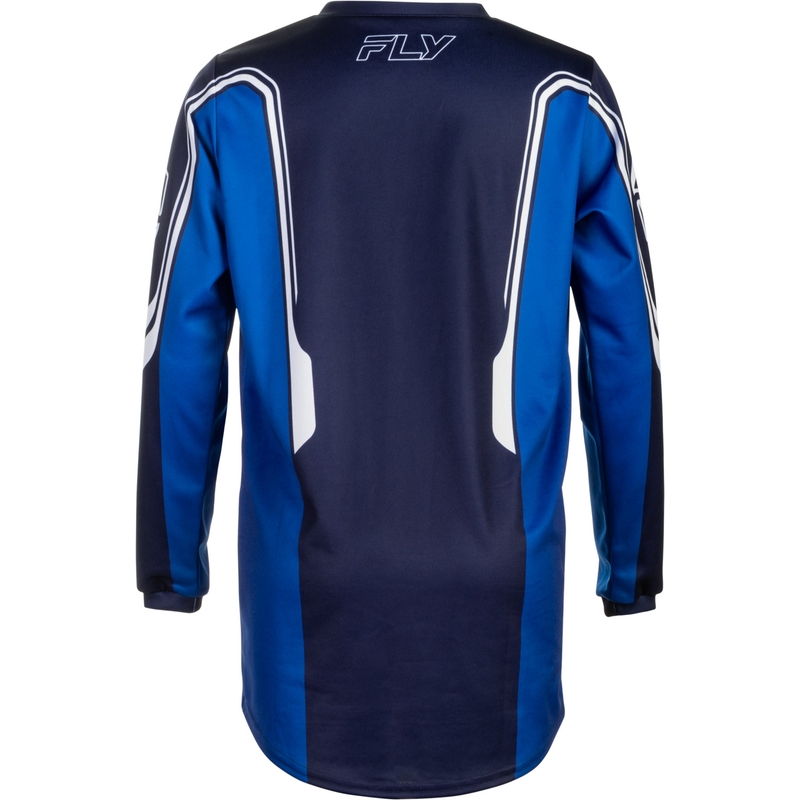 Maillot de motocross enfant FLY Racing F-16 Raze, bleu-bleu-blanc