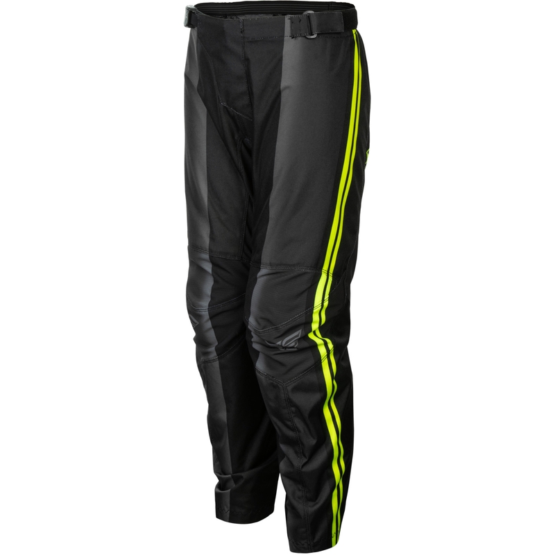 Pantalon de motocross enfant FLY Racing F-16 Raze noir-jaune fluo