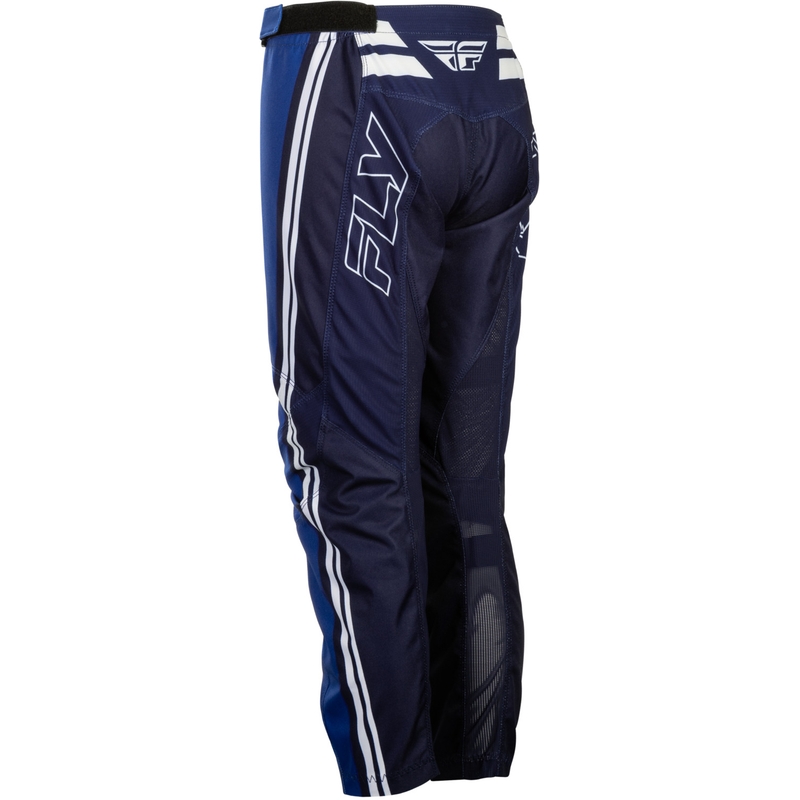 Pantalon de motocross enfant FLY Racing F-16 Raze, bleu-bleu-blanc