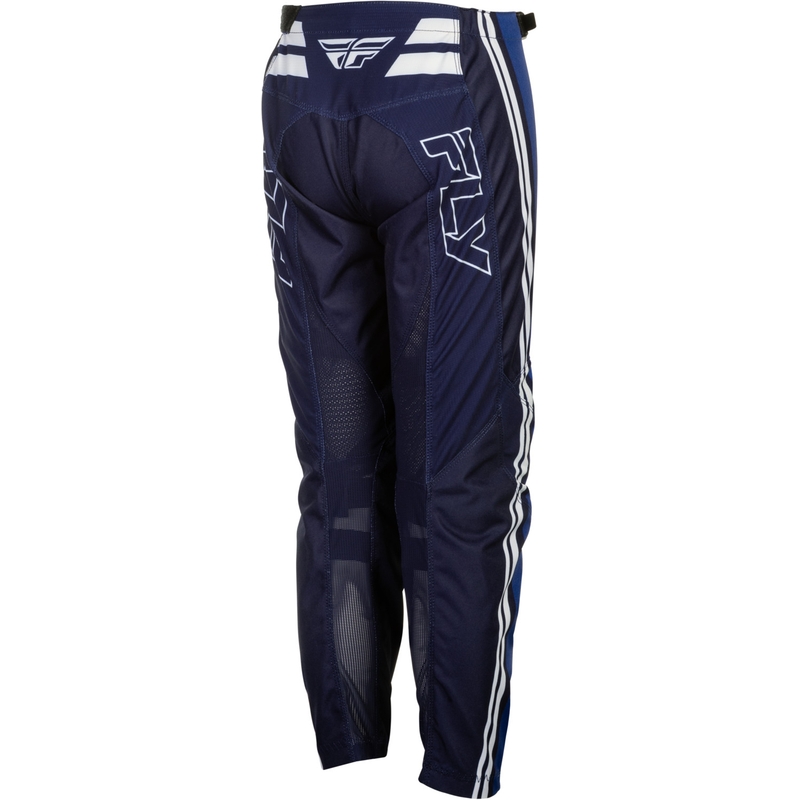 Pantalon de motocross enfant FLY Racing F-16 Raze, bleu-bleu-blanc