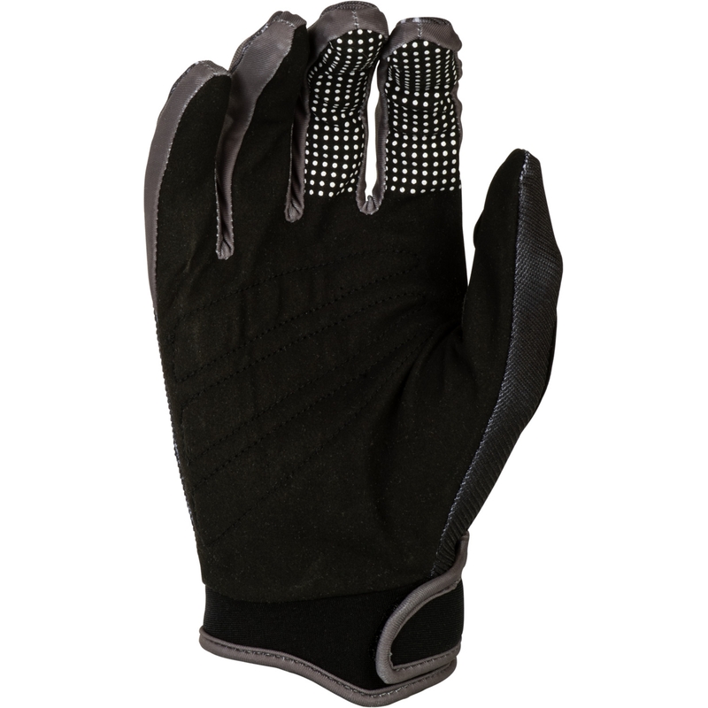 Gants de motocross pour enfants FLY Racing F-16 Lift blanc-noir