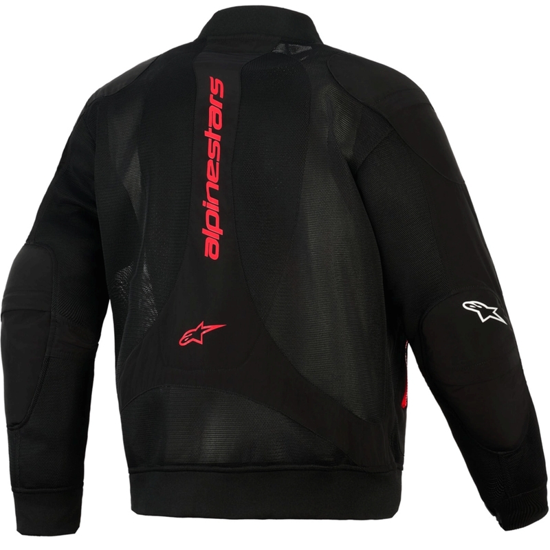 Blouson de moto Alpinestars Flight Air noir et rouge