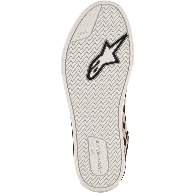 Bottes de moto Alpinestars Ride-63 en toile, noir et gris clair