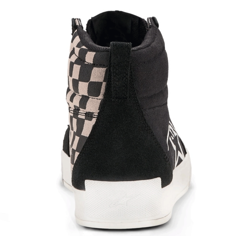 Bottes de moto Alpinestars Ride-63 en toile, noir et gris clair
