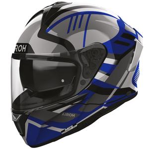 Casque intégral de moto Airoh Spark 2 Luma bleu