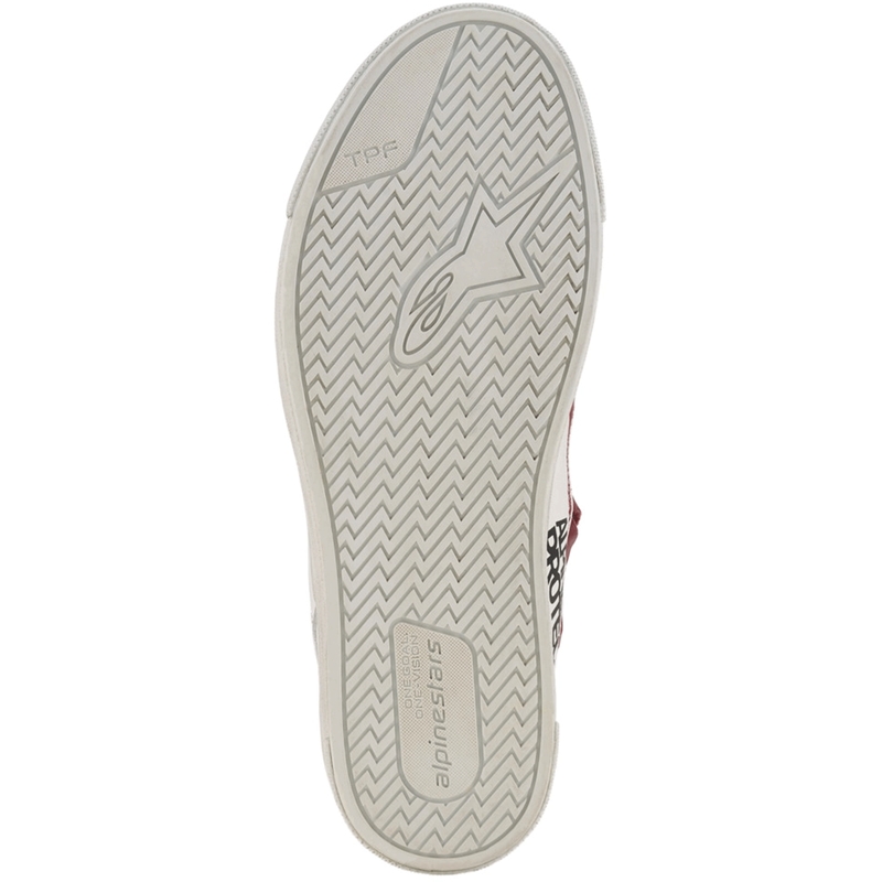 Bottes de moto Alpinestars Stella Stated Flair pour femmes, blanches et rouges