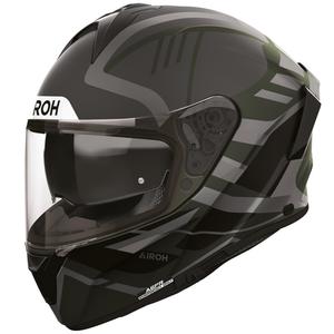 Casque intégral de moto Airoh Spark 2 Luma vert mat