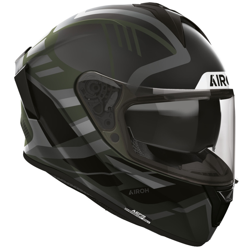 Casque intégral de moto Airoh Spark 2 Luma vert mat
