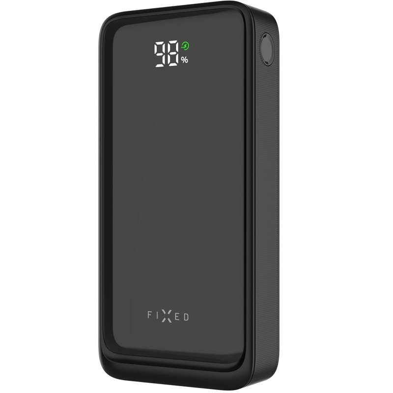Batterie externe FIXED Zen2 20 20 000 mAh PD 20 W avec écran LCD noir
