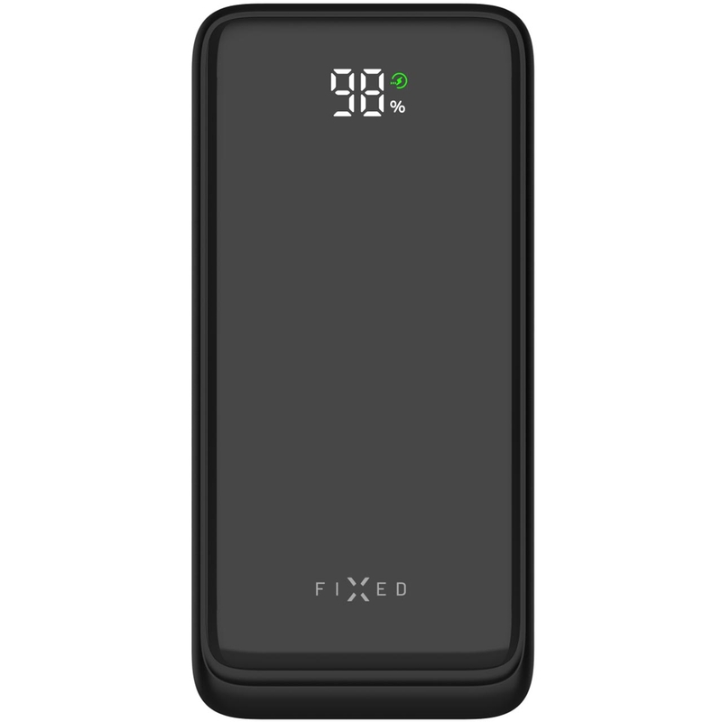 Batterie externe FIXED Zen2 20 20 000 mAh PD 20 W avec écran LCD noir