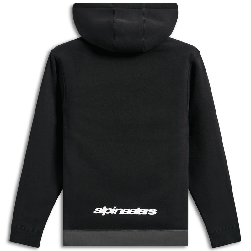 Sweat à capuche Alpinestars Parallel noir-gris