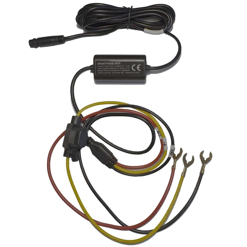 Câble d'alimentation noir Interphone Sync 70