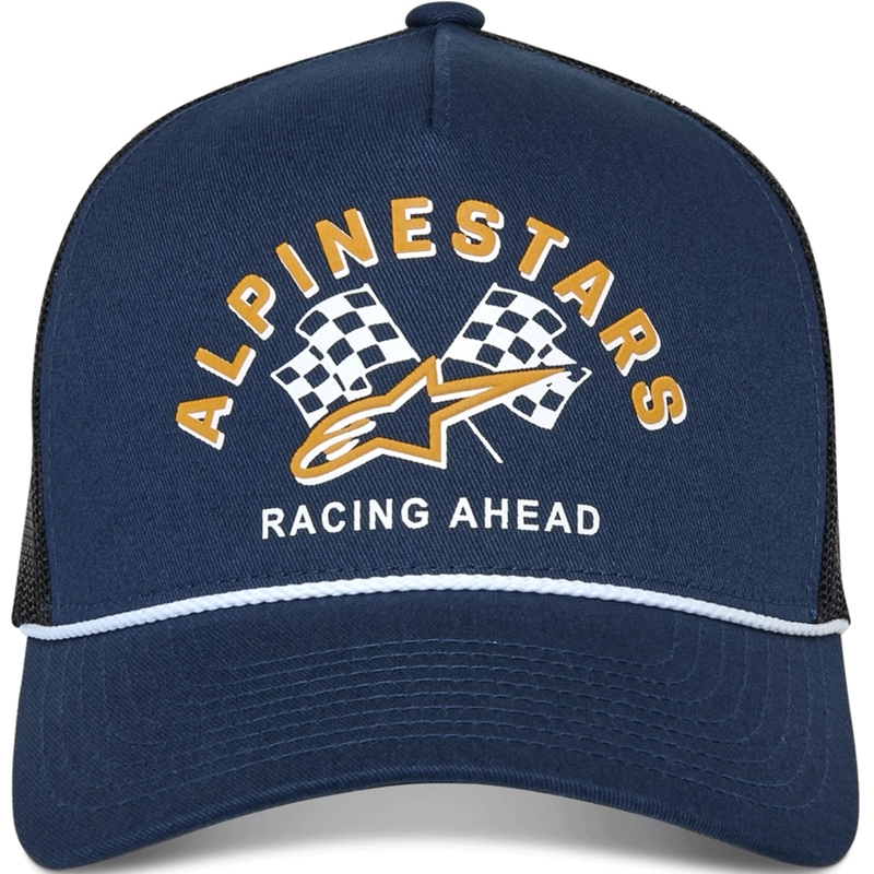 Casquette Alpinestars Finisher Trucker bleue et noire