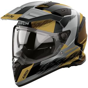 Casque de moto enduro Airoh BADX-X Airspeed sable mat