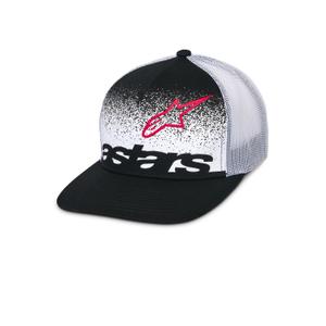 Casquette de camionneur Alpinestars Component noire et blanche