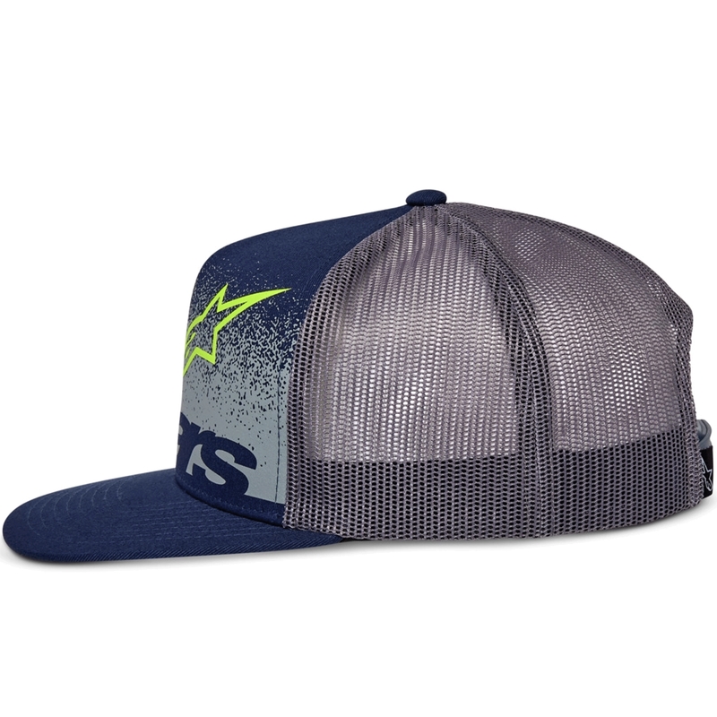 Casquette de camionneur Alpinestars Component bleu-gris