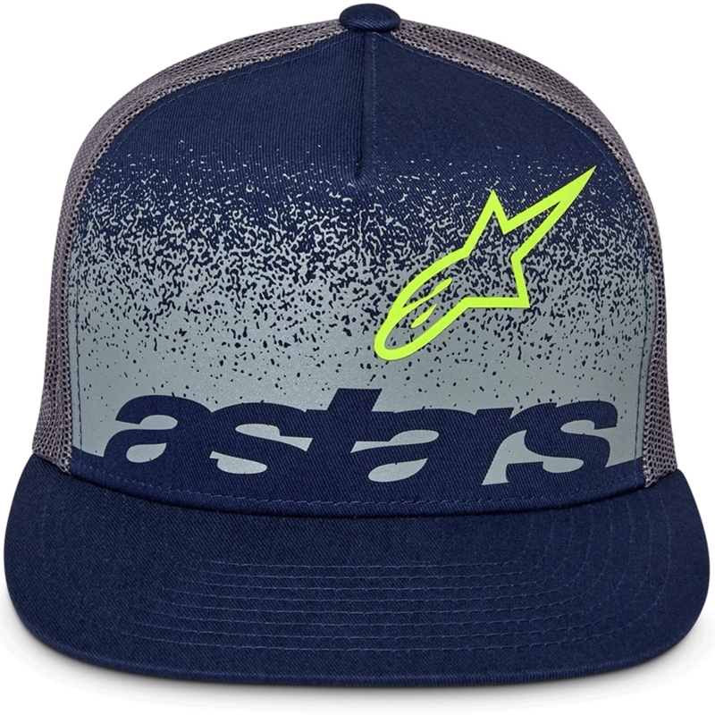 Casquette de camionneur Alpinestars Component bleu-gris