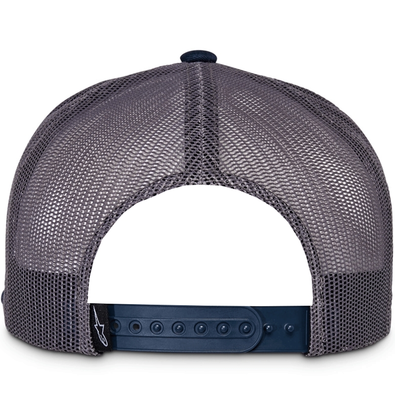 Casquette de camionneur Alpinestars Component bleu-gris