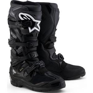 Bottes de moto Alpinestars Tech 7 Enduro Gore-Tex® Noir-Gris foncé