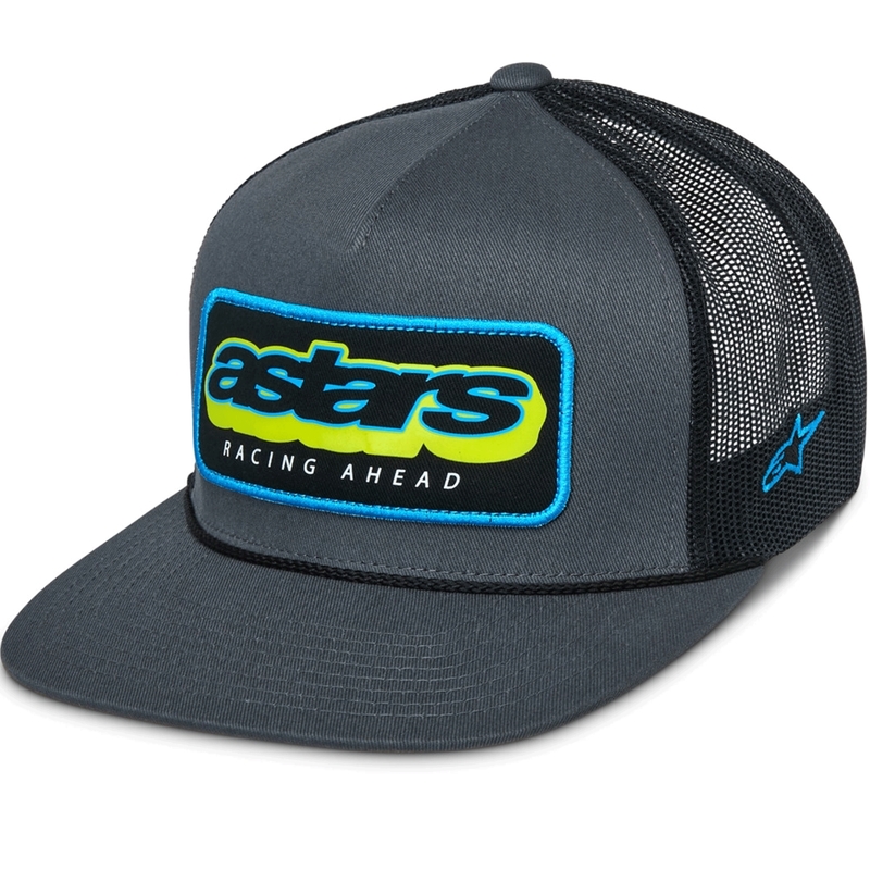 Casquette Alpinestars Phosphor Trucker grise et noire