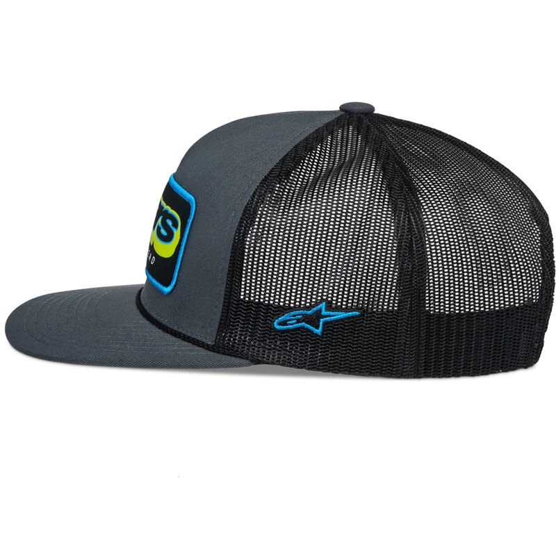 Casquette Alpinestars Phosphor Trucker grise et noire