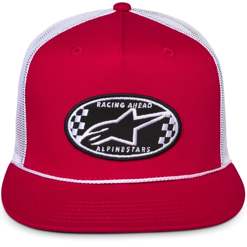 Casquette Alpinestars Contender Trucker rouge et blanche