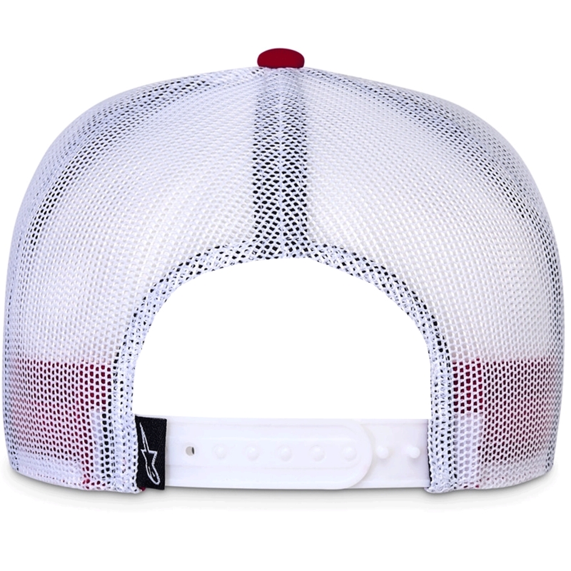 Casquette Alpinestars Contender Trucker rouge et blanche