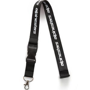 Lanière porte-clés Alpinestars Linear noire et blanche
