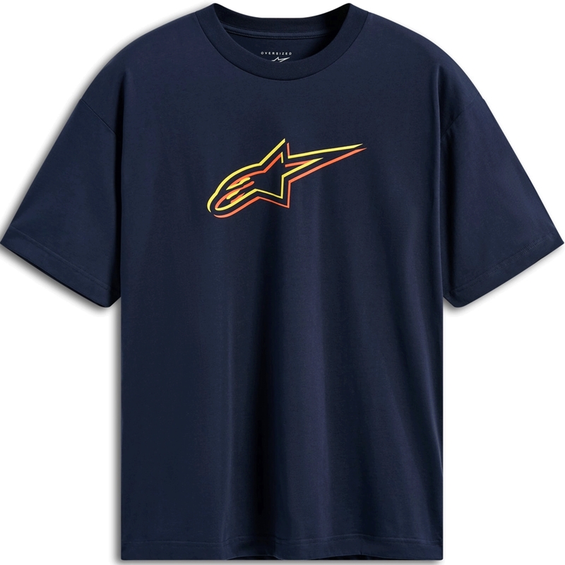 T-shirt Alpinestars Alter Oversized CSF bleu