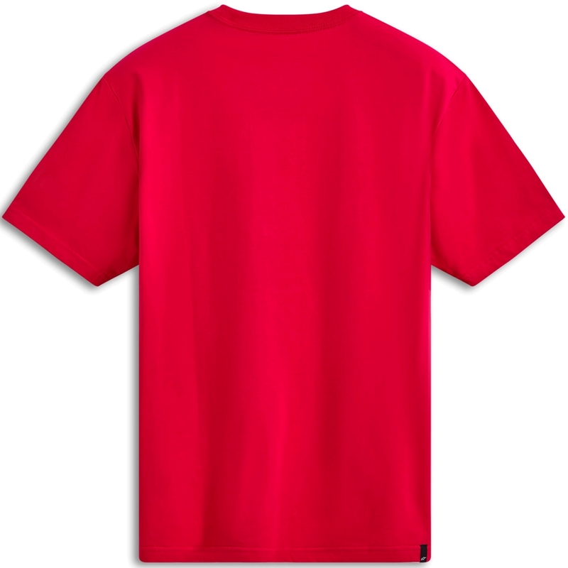 T-shirt Alpinestars Ride 4.0 CSF rouge-jaune fluo-noir