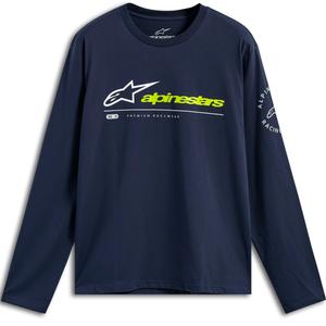 T-shirt à manches longues Alpinestars Mandalory CSF bleu