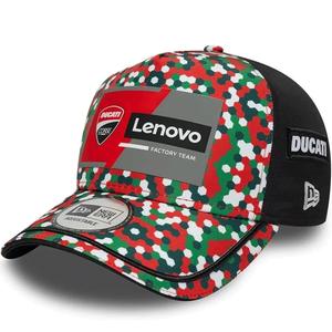 Casquette Ducati New Era Lenovo Mugello noir-rouge-multicolore