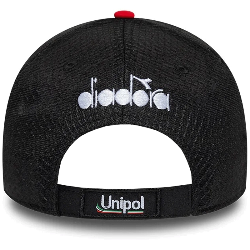Casquette Ducati New Era Lenovo noire et rouge