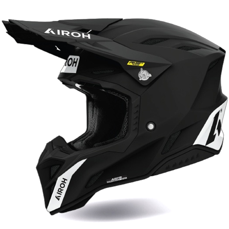 Casque de motocross Airoh Aviator Factory Color noir mat