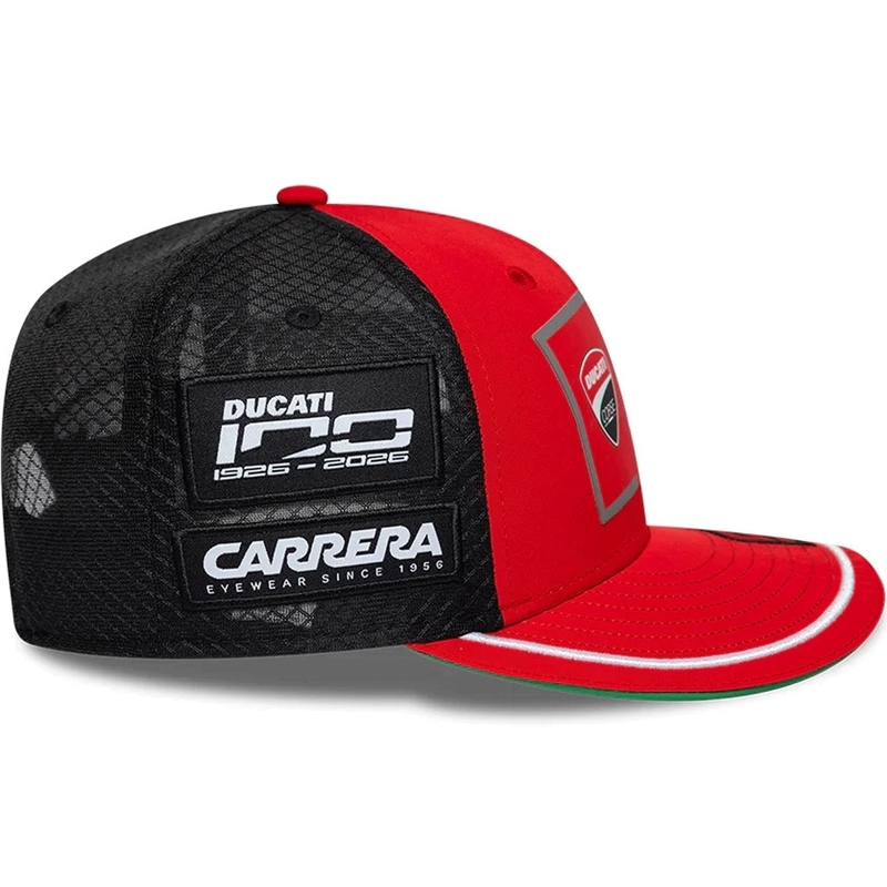 Casquette Ducati New Era Lenovo Marquez 93 noire et rouge