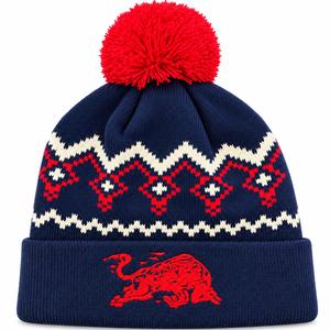 Bonnet d'hiver Red Bull bleu foncé/rouge
