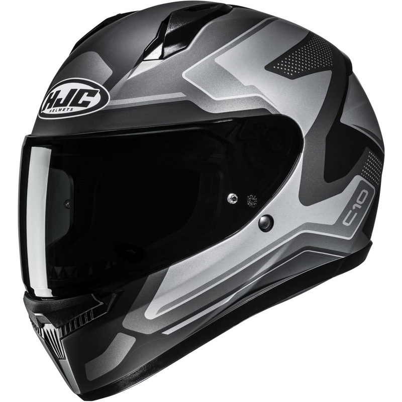 Casque intégral moto HJC C10 Cric MC5SF noir-gris