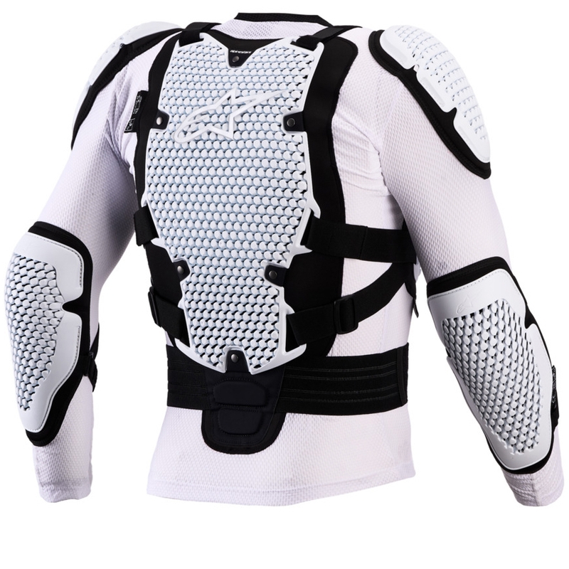 Protection dorsale Alpinestars Bionic Action V3 blanche et noire