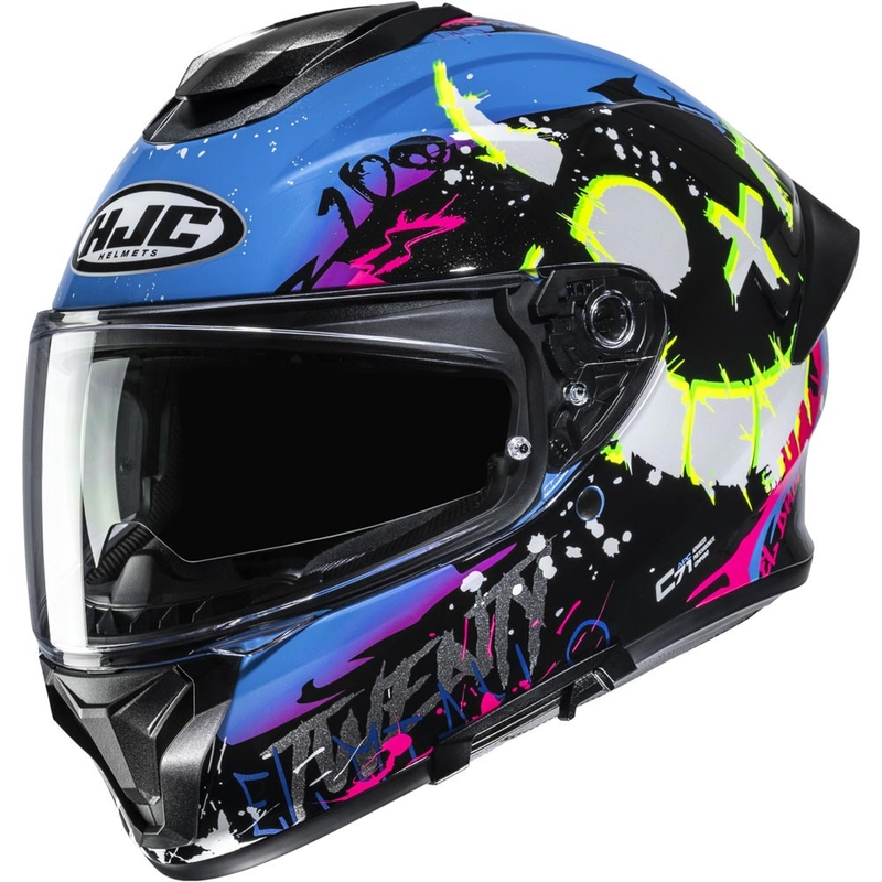 Casque intégral de moto HJC C71 FQ20 MC28 noir