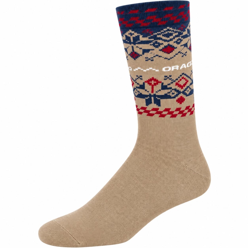 Chaussettes de Noël Red Bull beiges