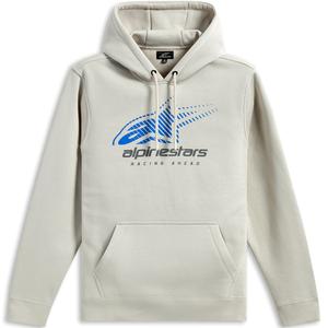 Sweat à capuche Alpinestars Pulse blanc crème