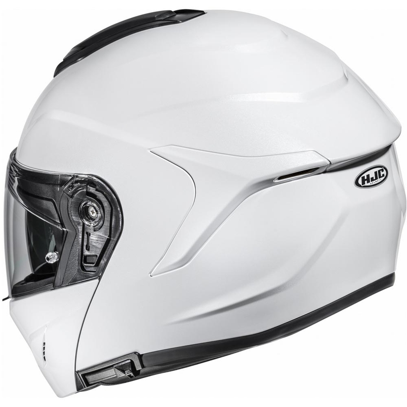 Casque de moto modulable HJC C92 Blanc nacré uni