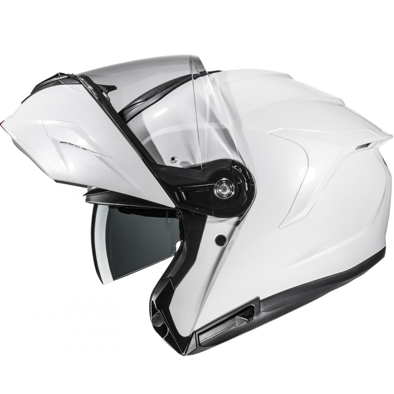 Casque de moto modulable HJC C92 Blanc nacré uni